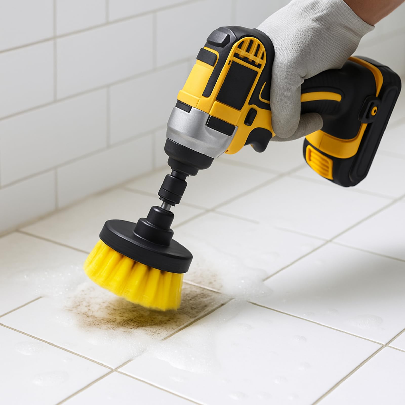 Amazon｜MagZen 電動掃除用ブラシ 3点セット 電動ドリル/インパクト